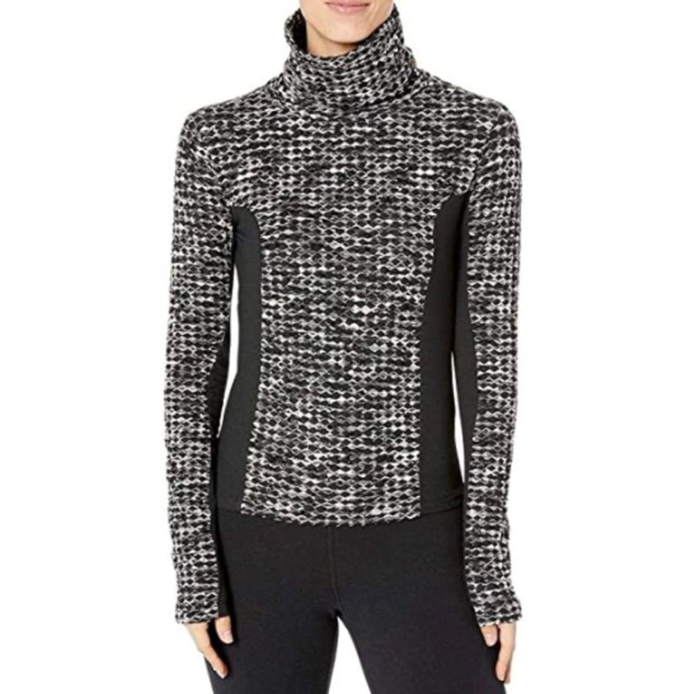 Nike Black and White Women's Top